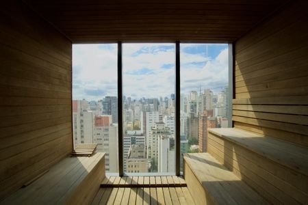 Studio para alugar com 21m², 1 quarto e sem vagaÁrea comum -  Sauna
