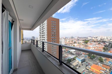 Varanda de apartamento à venda com 2 quartos, 60m² em Vila Dom Pedro I, São Paulo