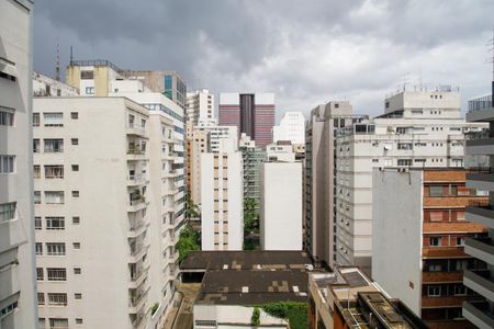 Vista do Quarto de apartamento à venda com 1 quarto, 49m² em Cerqueira César, São Paulo