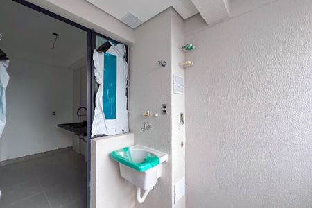 Apartamento à venda com 40m², 1 quarto e sem vaga Apartamento à venda com 40m², 1 quarto e sem vagaCozinha e área de serviço