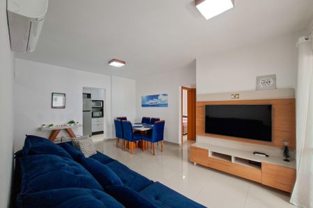 Sala de apartamento para alugar com 2 quartos, 86m² em Boqueirão, Praia Grande