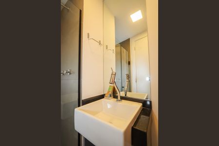 Studio para alugar com 23m², 1 quarto e sem vagaBanheiro da Suíte