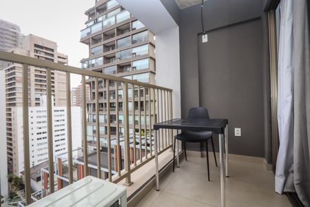 Studio para alugar com 23m², 1 quarto e sem vagaVaranda