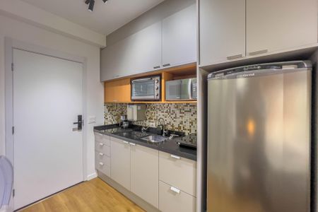 Studio à venda com 25m², 1 quarto e sem vagaCozinha