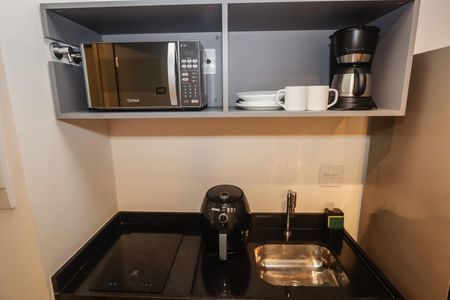 Studio para alugar com 23m², 1 quarto e sem vagaCozinha