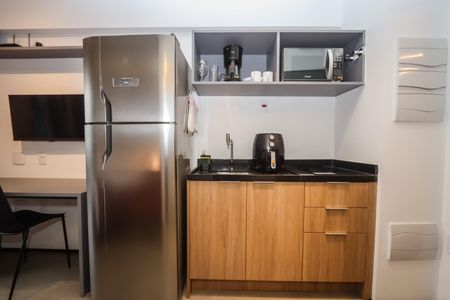 Studio para alugar com 23m², 1 quarto e sem vagaCozinha