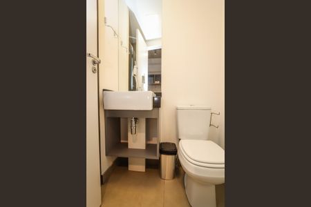 Studio para alugar com 23m², 1 quarto e sem vagaBanheiro da Suite