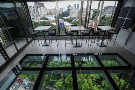 Studio para alugar com 23m², 1 quarto e sem vagaÁrea comum - Salão de festas