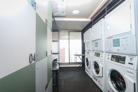 Studio para alugar com 23m², 1 quarto e sem vagaLavanderia