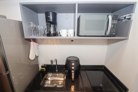 Studio para alugar com 23m², 1 quarto e sem vagaCozinha