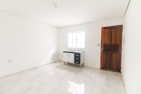 Cozinha e Área de Serviço de casa para alugar com 1 quarto, 30m² em Vila Carmosina, São Paulo