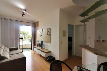 Sala  de apartamento para alugar com 1 quarto, 52m² em Vila Mussolini, São Bernardo do Campo