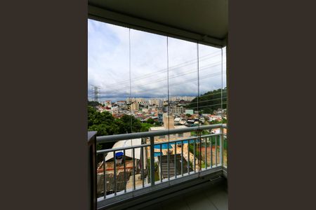 varanda de apartamento à venda com 2 quartos, 60m² em Jardim Caner, Taboão da Serra