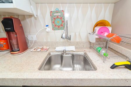 Apartamento para alugar com 47m², 2 quartos e 1 vagaCozinha - Torneira