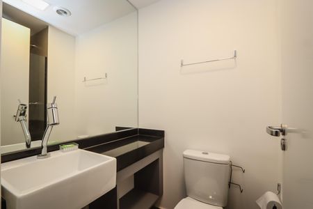 Studio para alugar com 23m², 1 quarto e sem vagaBanheiro da Suite