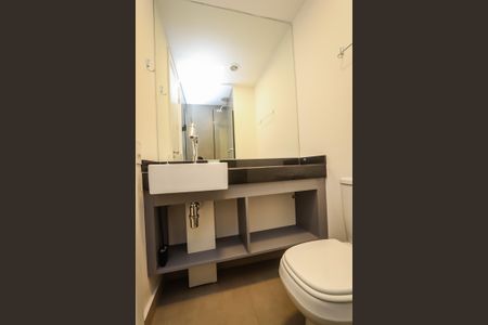 Studio para alugar com 23m², 1 quarto e sem vagaBanheiro da Suite