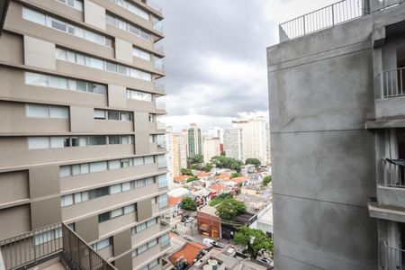 Vista da Varanda de kitnet/studio para alugar com 1 quarto, 23m² em Cerqueira César, São Paulo