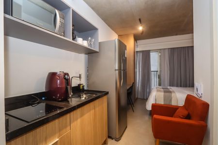 Studio para alugar com 23m², 1 quarto e sem vagaCozinha
