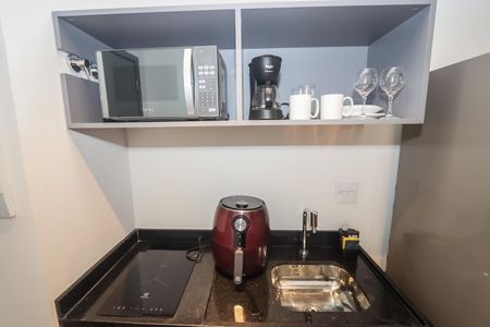 Studio para alugar com 23m², 1 quarto e sem vagaCozinha