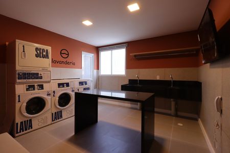 Apartamento para alugar com 36m², 2 quartos e 1 vagaÁrea Comum - Lavanderia