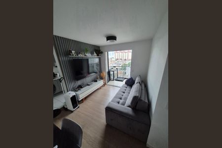 Sala de apartamento à venda com 2 quartos, 58m² em Picanço, Guarulhos