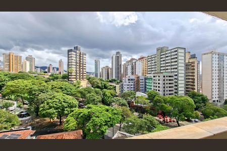 Varanda da Sala de apartamento para alugar com 2 quartos, 83m² em Funcionários, Belo Horizonte