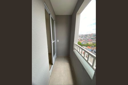Apartamento para alugar com 36m², 2 quartos e sem vagaVaranda do quarto 1