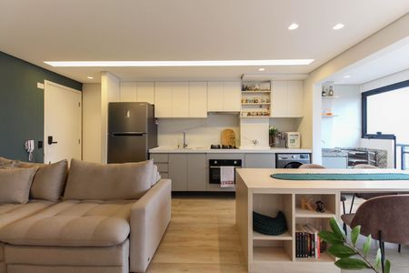 Sala - Cozinha de apartamento à venda com 2 quartos, 46m² em Itaquera, São Paulo