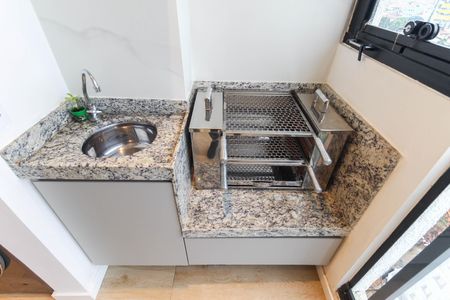 Apartamento à venda com 46m², 2 quartos e 1 vagaSala - Cozinha