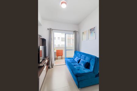 Sala de apartamento para alugar com 1 quarto, 31m² em Santo Amaro, São Paulo