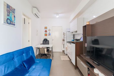Sala de apartamento para alugar com 1 quarto, 31m² em Santo Amaro, São Paulo
