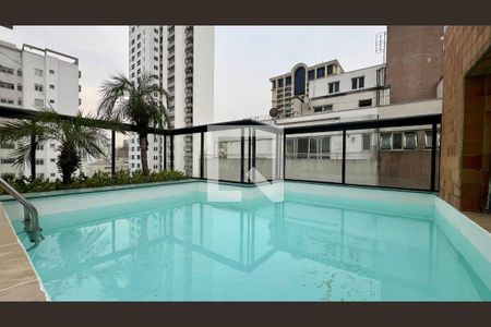 Apartamento para alugar com 32m², 1 quarto e 1 vaga Apartamento para alugar com 32m², 1 quarto e 1 vagaPiscina