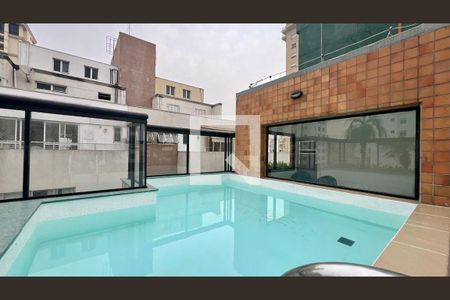 Apartamento para alugar com 32m², 1 quarto e 1 vaga Apartamento para alugar com 32m², 1 quarto e 1 vagaPiscina