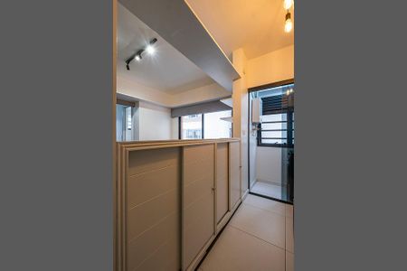 Sala/Cozinha de apartamento para alugar com 1 quarto, 32m² em Jardim Paulista, São Paulo