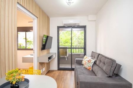 Sala de apartamento para alugar com 2 quartos, 51m² em Bela Vista, São Paulo