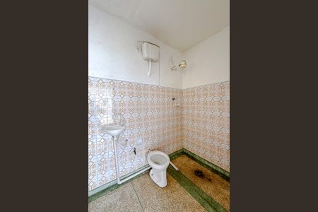 Casa para alugar com 125m², 1 quarto e sem vagaBanheiro da Área externa