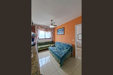 Sala de apartamento para alugar com 1 quarto, 30m² em Cidade Ocian, Praia Grande