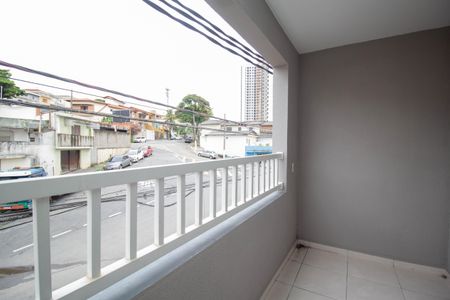 Varanda da Sala de apartamento para alugar com 2 quartos, 34m² em Chácara Inglesa, São Paulo