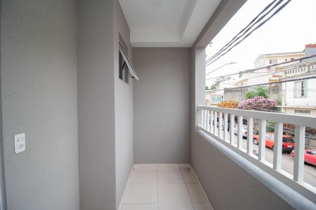 Varanda da Sala de apartamento para alugar com 2 quartos, 34m² em Chácara Inglesa, São Paulo