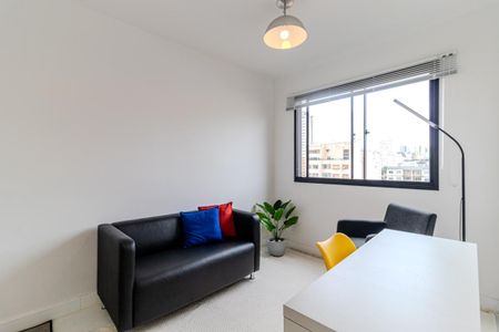 Apartamento para alugar com 25m², 1 quarto e sem vagaSala