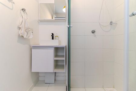 Banheiro de apartamento para alugar com 1 quarto, 25m² em Campos Elíseos, São Paulo