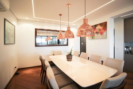 Sala de Jantar de apartamento à venda com 4 quartos, 274m² em Vila Clementino, São Paulo