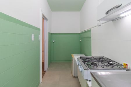 Cozinha de apartamento para alugar com 1 quarto, 29m² em Menino Deus, Porto Alegre