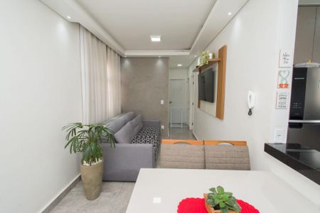 Sala de apartamento à venda com 3 quartos, 71m² em Eldorado, Contagem