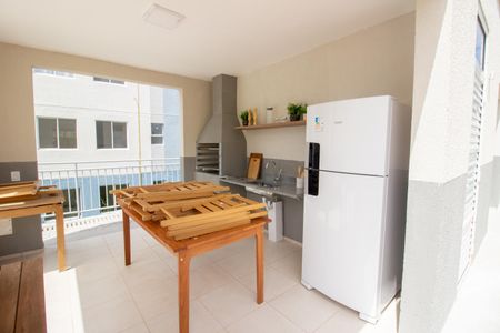 Apartamento para alugar com 49m², 2 quartos e 1 vagaÁrea comum - Churrasqueira