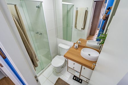 Apartamento para alugar com 53m², 2 quartos e 1 vaga Apartamento para alugar com 53m², 2 quartos e 1 vagaBanheiro Social