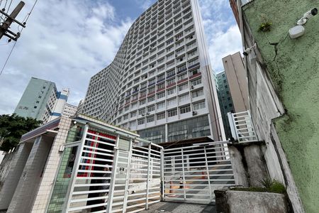 Fachada de apartamento para alugar com 1 quarto, 65m² em José Menino, Santos
