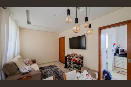 Sala de apartamento à venda com 3 quartos, 89m² em Ana Lúcia, Belo Horizonte