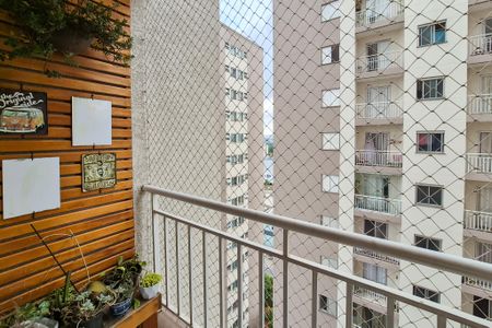 Varanda da Sala de apartamento para alugar com 2 quartos, 50m² em Suiço, São Bernardo do Campo