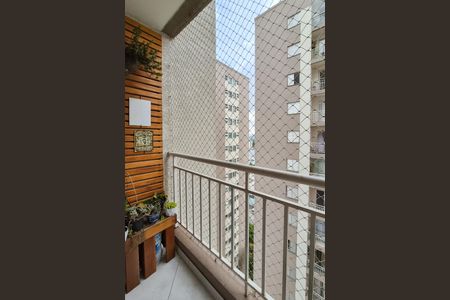 Varanda da Sala de apartamento para alugar com 2 quartos, 50m² em Suiço, São Bernardo do Campo